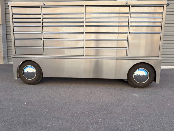 Stainless Steel Custom Pit Cart