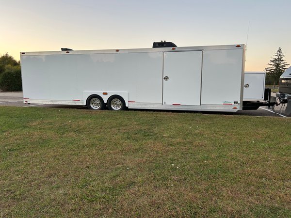 28' Arrow Comp Enclosed Trailer   for Sale $65,000 