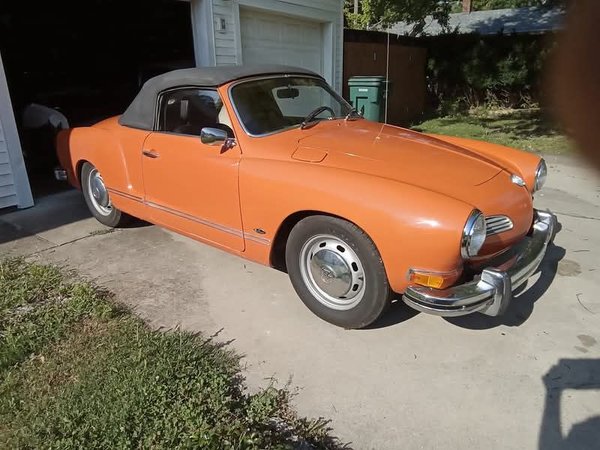 1973 Volkswagen Karmann Ghia  for Sale $14,900 