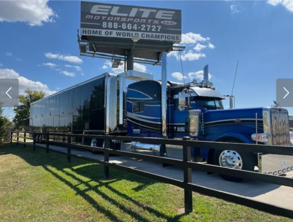 2014 Pete 379 & 2003 Champion 56' Aluminum Transporter 