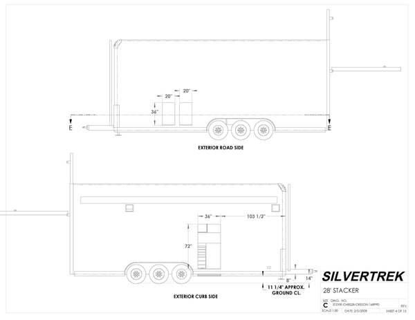 ATC-SilverTreck Custom PRO Stacker Trailer 33’- 2008: for Sale $93,499