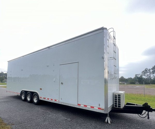 2005 Gold Rush Motorsports All Aluminum 32’ Stacker Traile  for Sale $74,900 