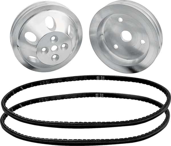 1:1 Pulley Kit for use w/o Power Steering, by ALLSTAR PERFOR