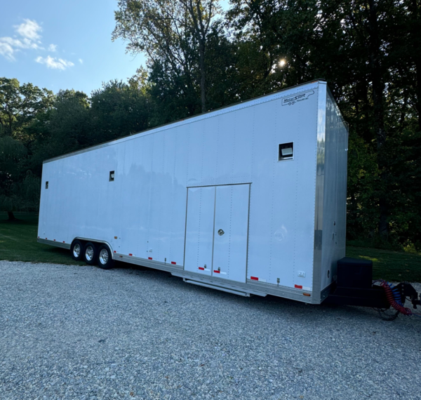 2005 Gold Rush Motorsports All Aluminum 36’ Stacker Traile 