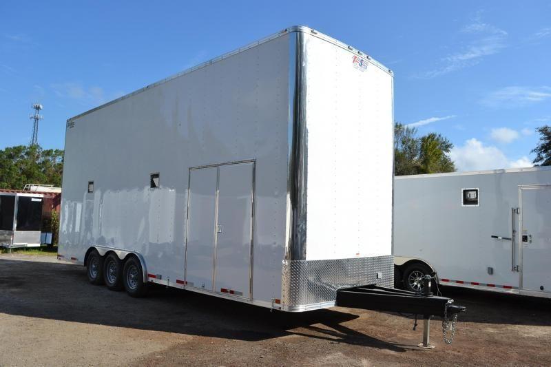 26ft Stacker Race Trailer Nationwide Delivery 14' Lift for Sale in