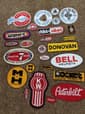 Retro Racing Patches  for sale $40 