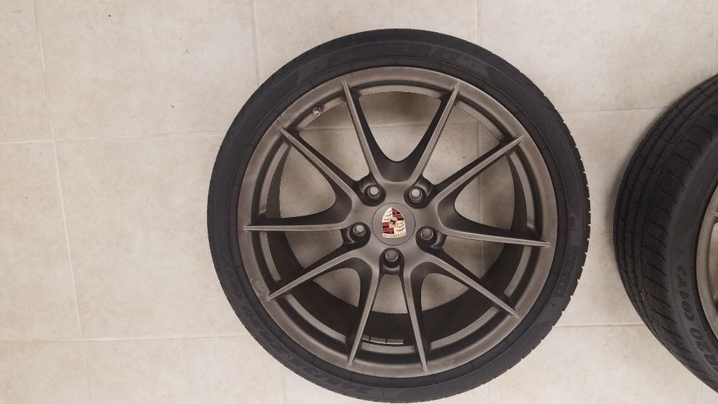 Wheels and Tires/Axles - 2014 Porsche 911S Factory Rims and Tires Set - Used - 2011 to 2018 Porsche 911 - Hampton Bays, NY 11946, United States