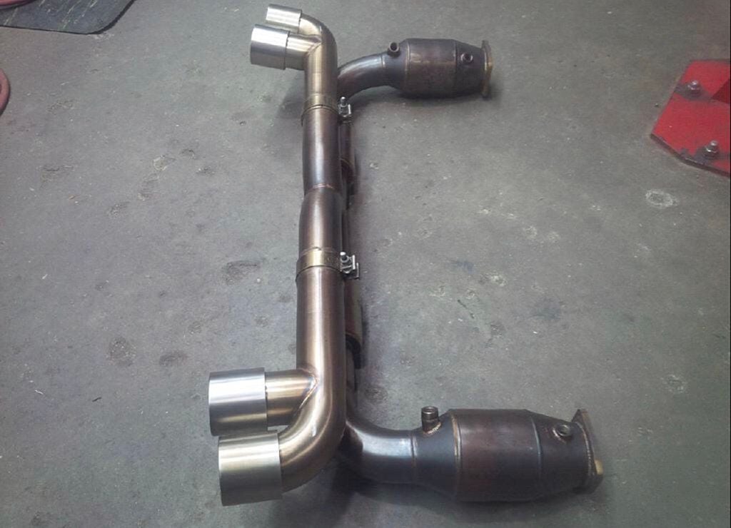 Engine - Exhaust - 997.1 Turbo GMG Exhaust (Catted) - Used - 2007 to 2009 Porsche 911 - Fort Lauderdale, FL 33305, United States