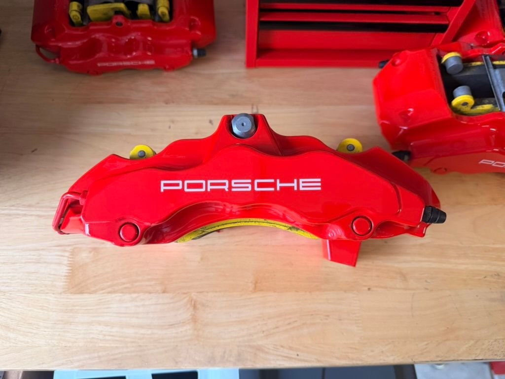 Brakes - 996/997 Gen 1 PCCB (GT3/TT Front 6-Piston) Caliper Set - Used - Redwood City, CA 94061, United States