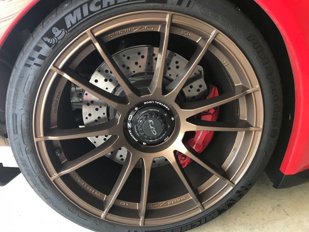 FS: OZ Ultraleggera CL wheels 20 bronze and CUP 2 tires Porsche 991 GT3 Rennlist - Porsche Discussion Forums