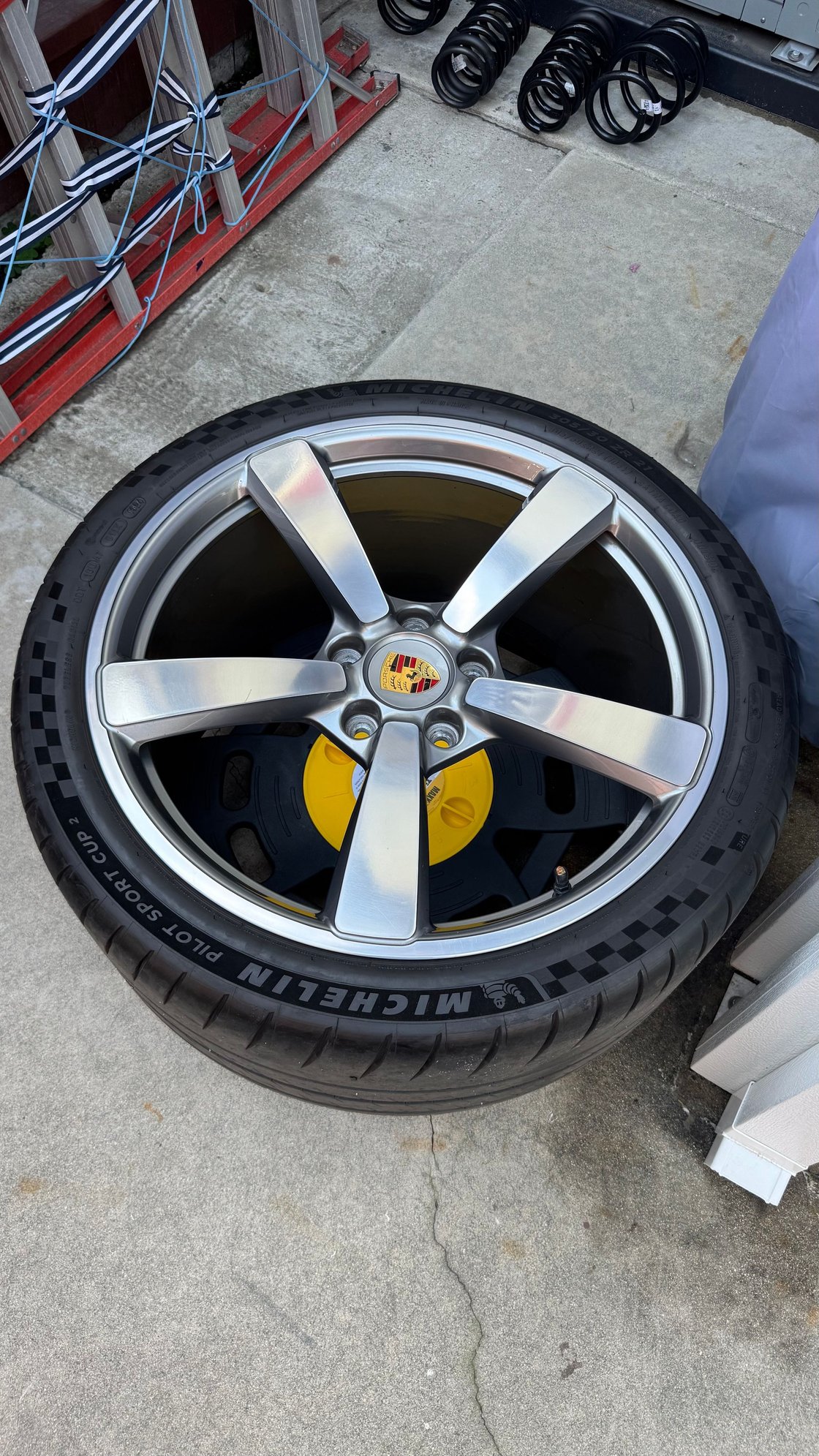 Wheels and Tires/Axles - Porsche OEM Exclusive Wheels - Grey 992 911 - Used - -1 to 2026  All Models - Los Alamitos, CA 90720, United States