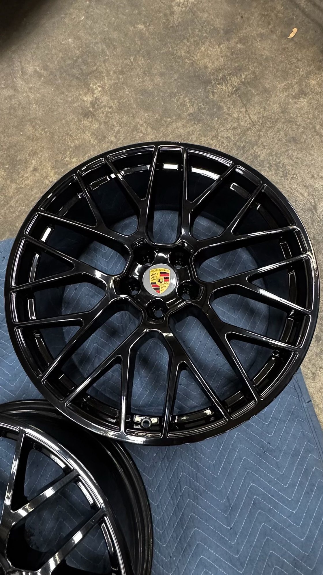Wheels and Tires/Axles - 21" OEM Gloss Black Macan RS Spyder Wheels - Used - -1 to 2026  All Models - Bellevue, WA 98004, United States