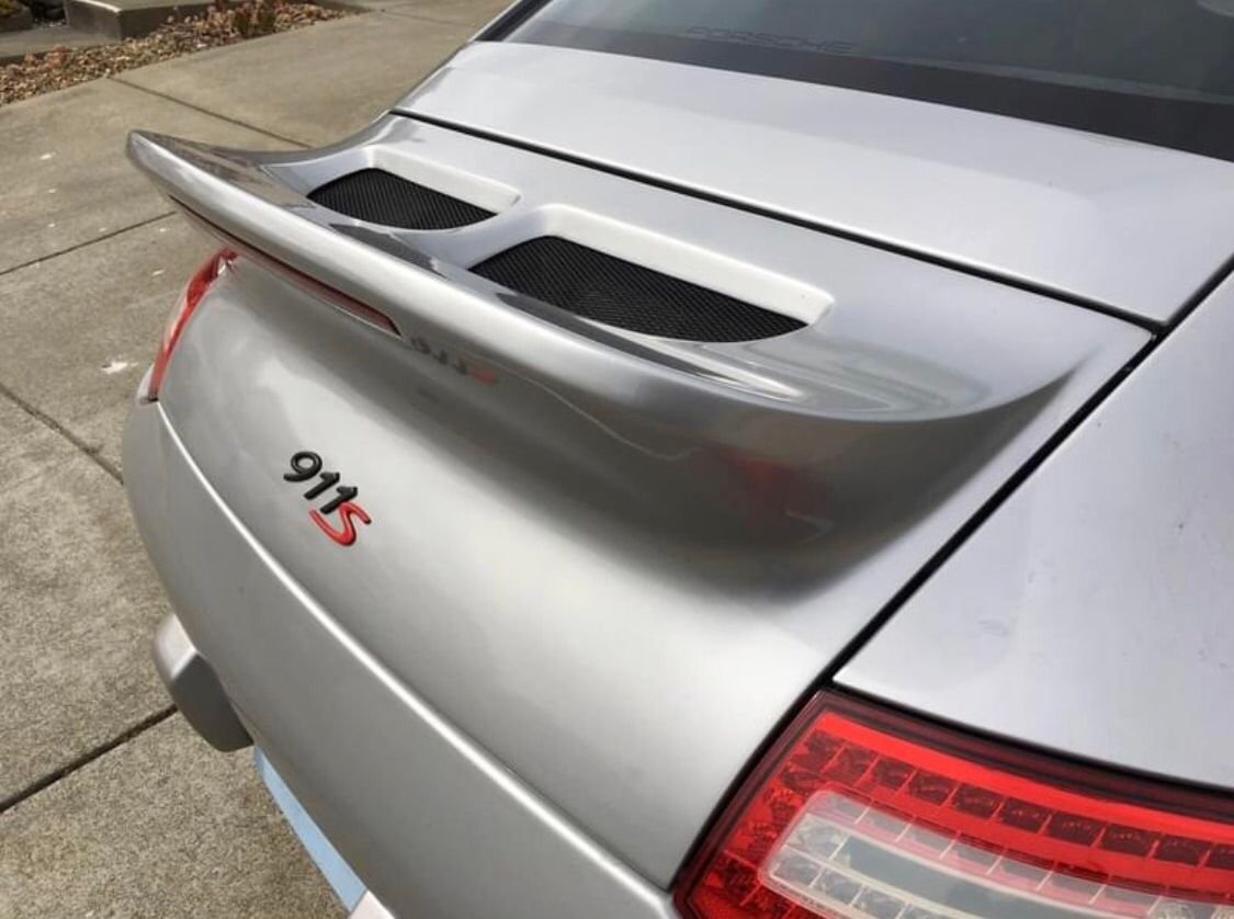 Exterior Body Parts - Getty Design 997 Ducktail w/3rd brake light, harness & 3rd brake light delete panel - Used - 2005 to 2012 Porsche 911 - San Ramon, CA 94583, United States