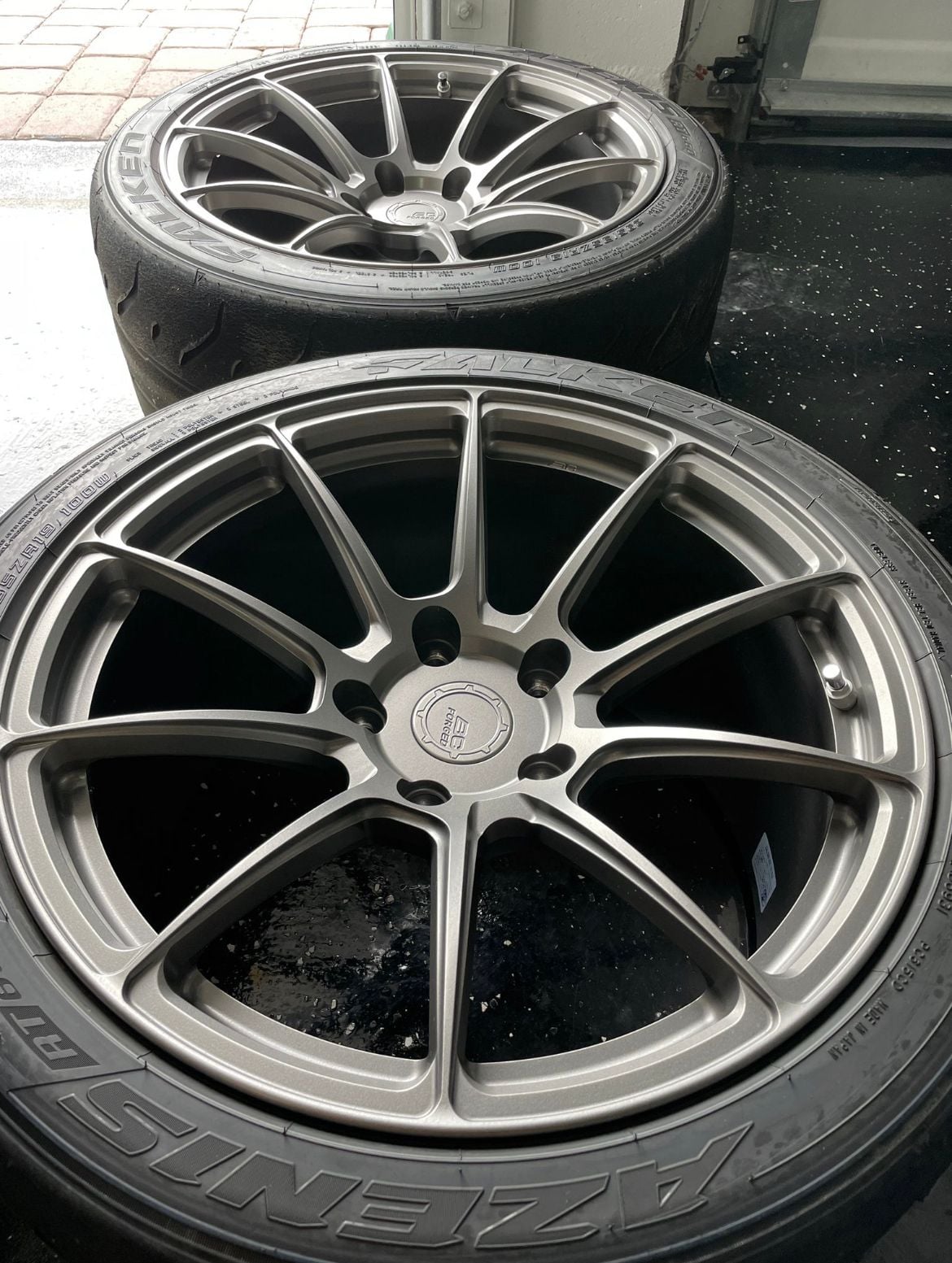 Wheels and Tires/Axles - Set of BC Forged RZ10 19x9/19x11 w/ RT660 265/295 tires - Used - 2016 to 2021 Porsche Cayman GT4 - Orlando, FL 32824, United States