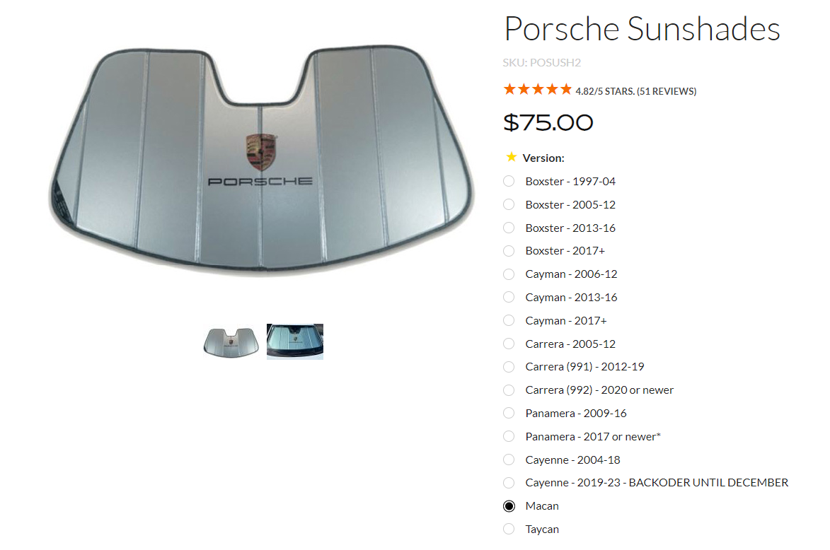 Porsche Macan Sun Shade Rennlist Porsche Discussion Forums