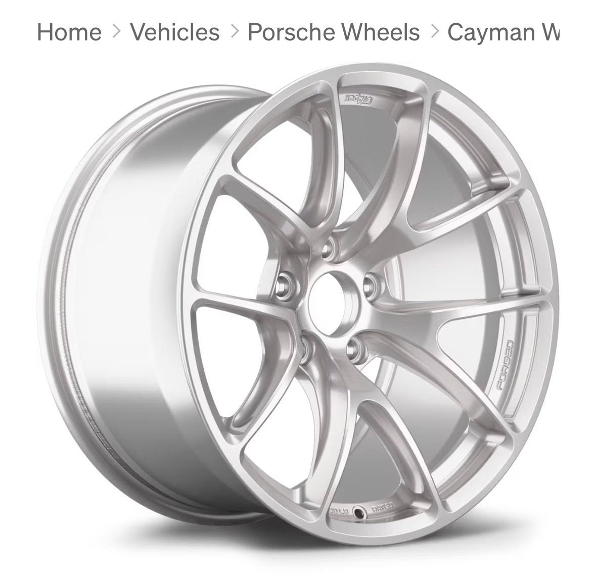 Wheels and Tires/Axles - WTB: 18” Apex VS5-RS or RE or 981/718 GT4 Clubsport wheels - Used - 0  All Models - Cerritos, CA 90703, United States
