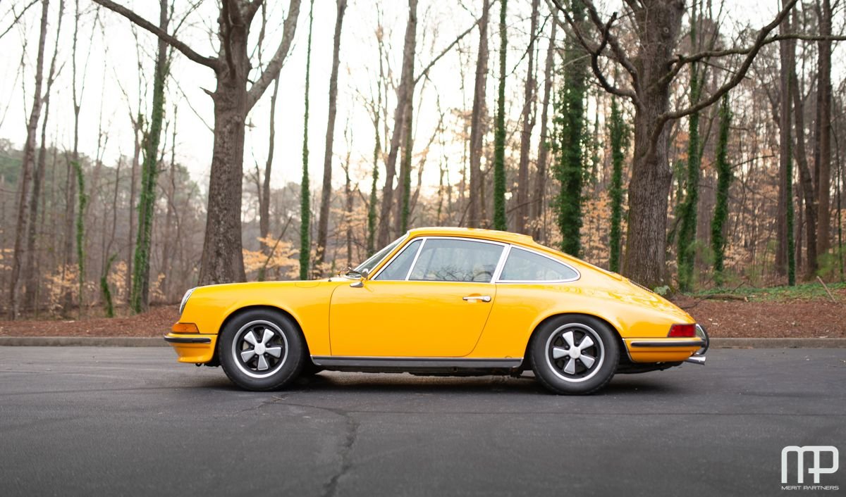 1973 Porsche 911 - 1973 Porsche 911T - Used - VIN 9113013061 - 19,061 Miles - 6 cyl - 2WD - Manual - Coupe - Yellow - Atlanta, GA 30360, United States