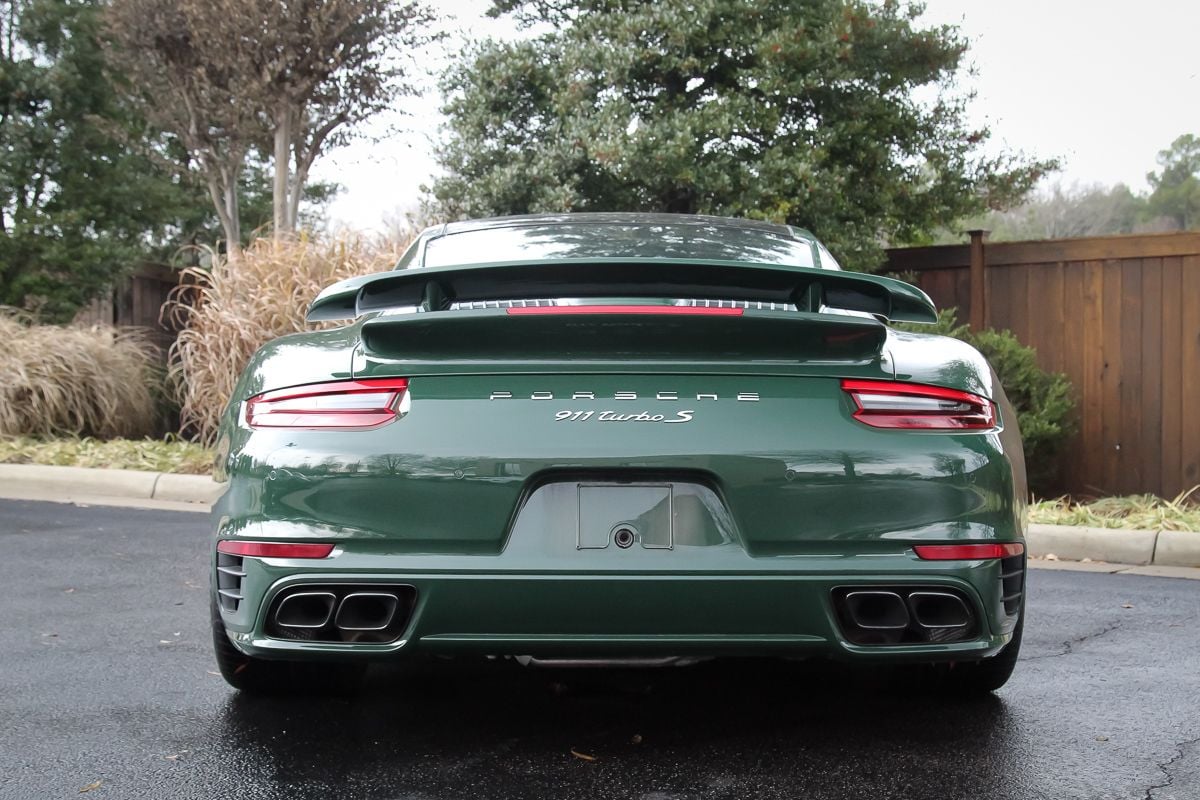 2017 Porsche 911 - 2018 911 Turbo S-PTS British Racing Green-H&R Springs-Sharkwerks Exhaust-CPO!!! - Used - VIN WP0AD2A9XJS156280 - 8,460 Miles - AWD - Automatic - Coupe - Richmond, VA 23113, United States