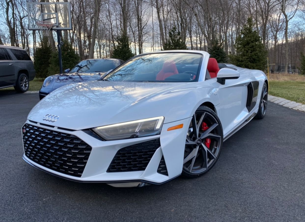 2022 Audi R8 - 2022 Audi R8 Performance RWD convertible - Used - VIN WUACECFX9N7900515 - 4,500 Miles - 10 cyl - 2WD - Automatic - Convertible - Gray - Sparta, NJ 07871, United States