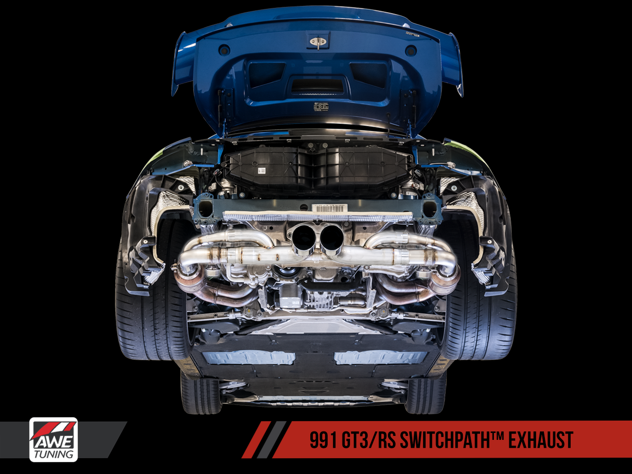 Engine - Exhaust - Partially Refurbished SwitchPath(TM) Exhaust for 991.1/.2 GT3/GT3 RS - Used - 2014 to 2019 Porsche GT3 - Horsha,m, PA 19044, United States