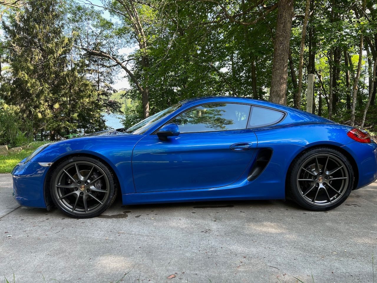 Cayman Sapphire Blue With Manual Trans PASM Rennlist Porsche Discussion Forums