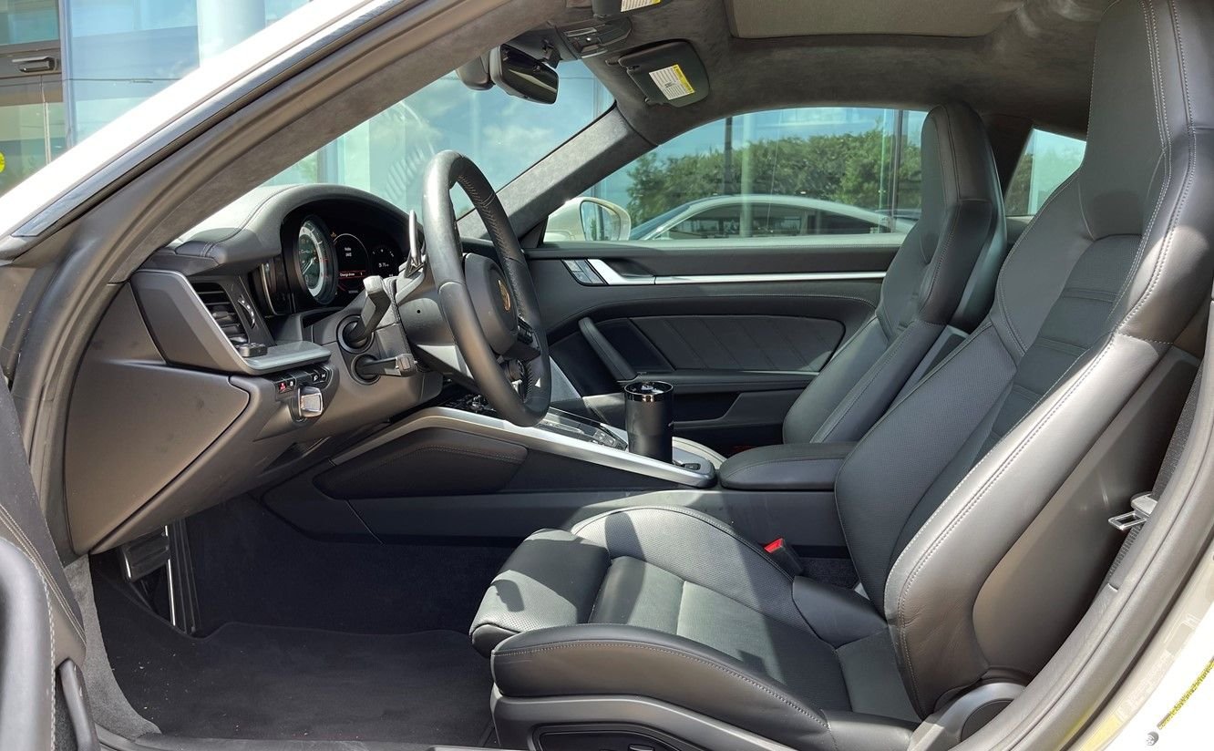 2021 Porsche 911 - 2021 CHALK 992 TURBO S COUPE - Used - VIN WP0AD2A99MS257802 - 1,778 Miles - Houston, TX 77090, United States