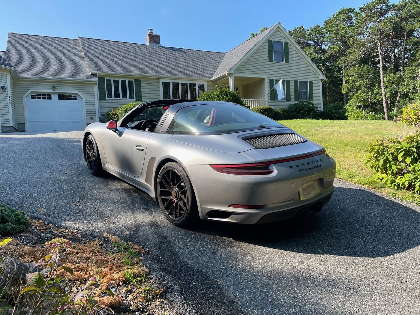 2018 Porsche 911 - 2018 Targa 4 GTS - MT - GT Silver with Bordeaux leather interior, 9300 miles - Used - VIN WP0BB2A92JS134204 - 9,500 Miles - 6 cyl - 4WD - Manual - Convertible - Silver - Boston, MA 02446, United States