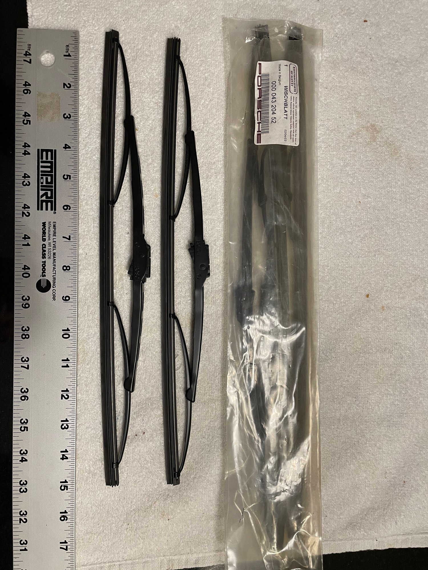 993 PORSCHE OEM Wiper Blades Complete Assembly NEW Rennlist Porsche