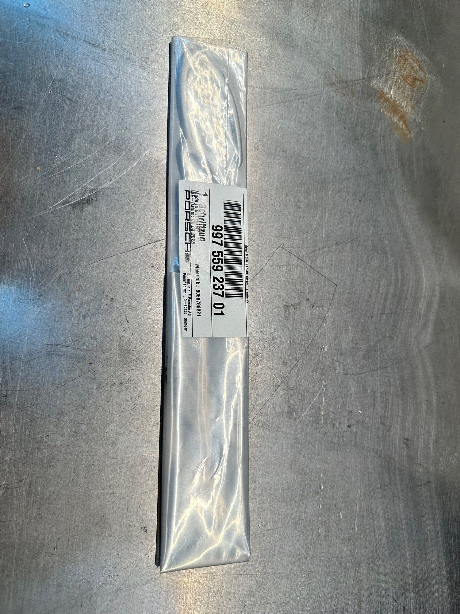 Exterior Body Parts - New 997.2 Porsche Emblem "Carrera" for Decklid - 99755923701  - matte chrome - New - 0  All Models - Burlingame, CA 94010, United States