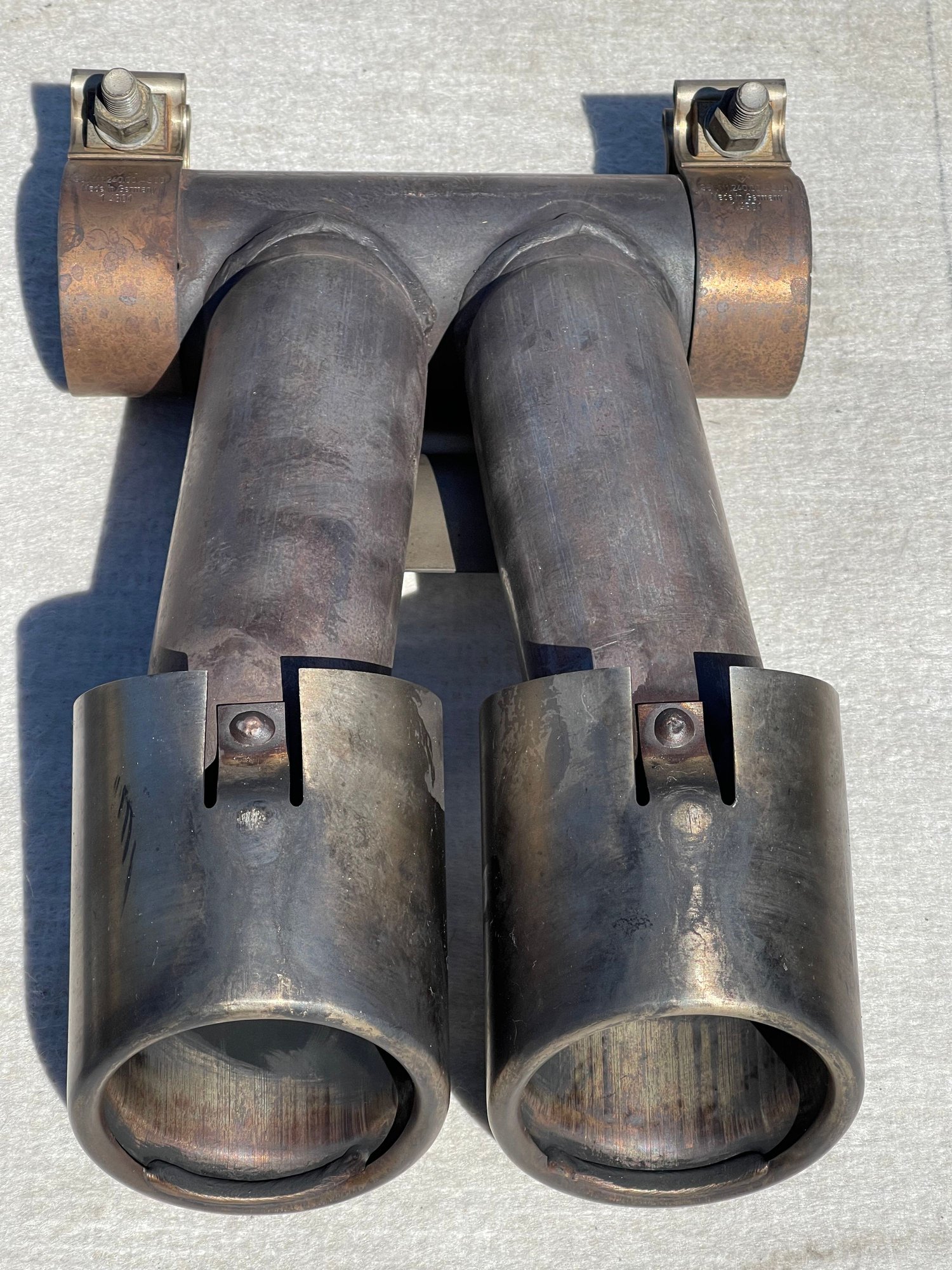 981 s sport exhaust tips Rennlist Porsche Discussion Forums