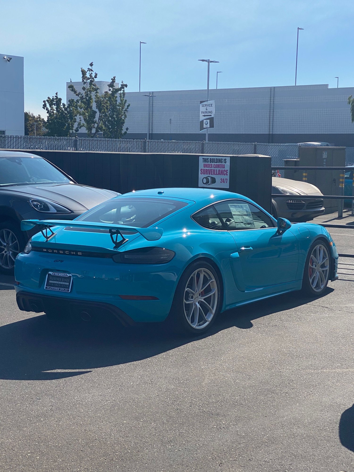 2020 Porsche 718 Cayman - 2020 718 GT4 - Used - VIN WP0AC2A89LS289402 - 6,400 Miles - 6 cyl - 2WD - Manual - Coupe - Blue - Fremont, CA 94536, United States