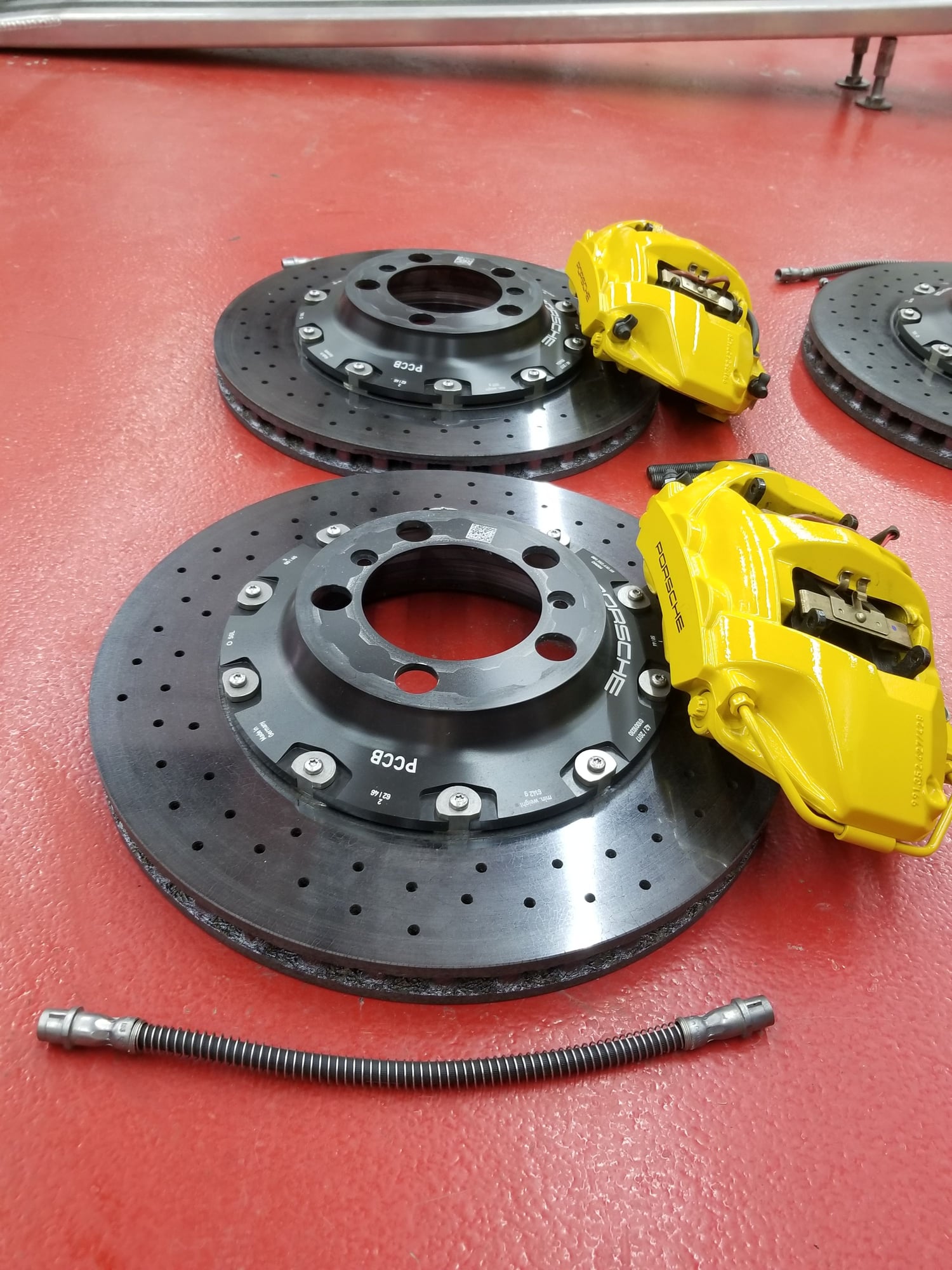 Brakes - Used 991.2 GT3 PCCB brakes and calipers - Used - 2014 to 2019 Porsche GT3 - Atlanta, GA 30309, United States