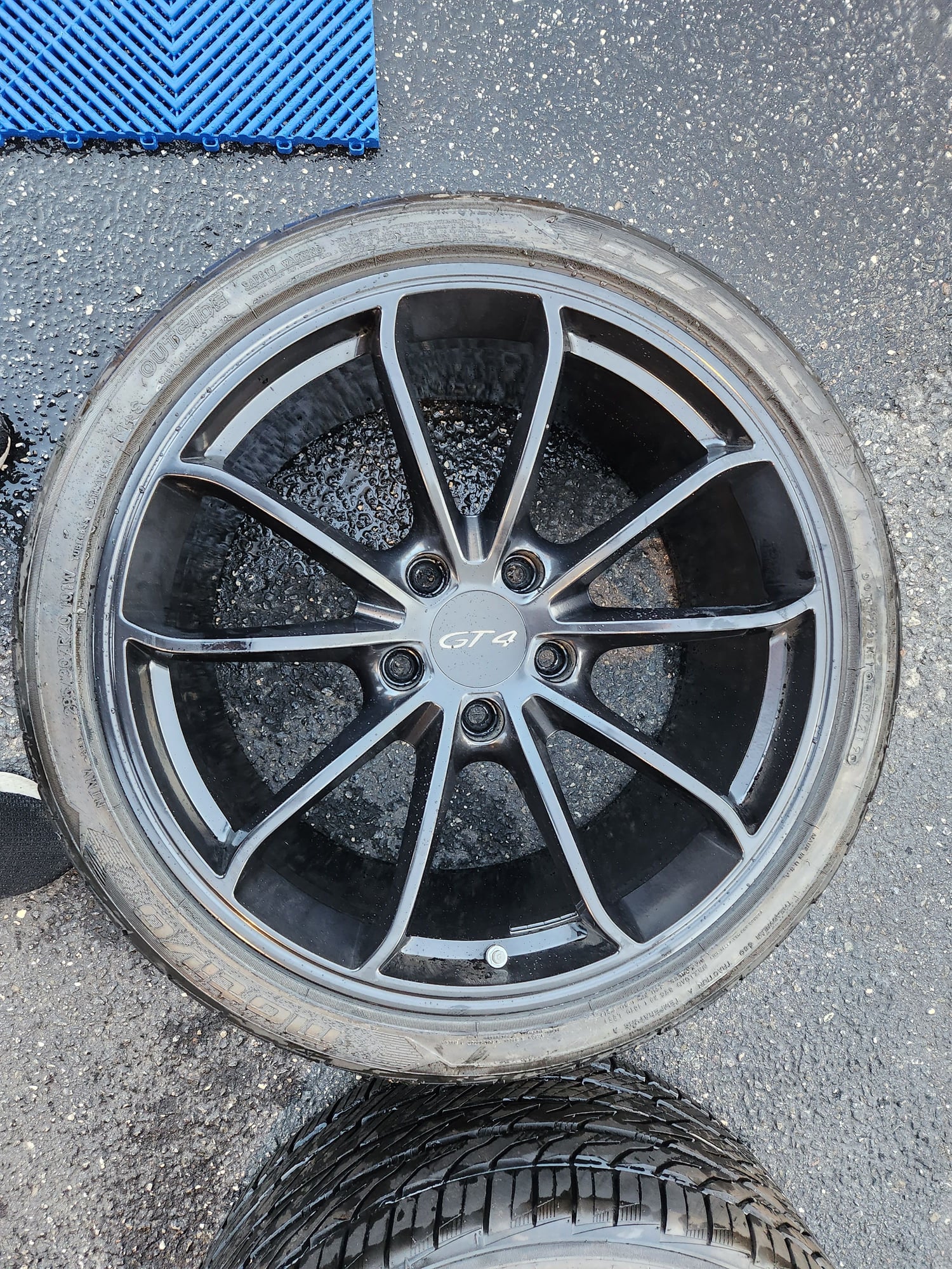 Wheels and Tires/Axles - Cayman GT4 Factory Wheels with like new Nitto Motivo High Performance All Season - Used - Huntington, NY 11743, United States