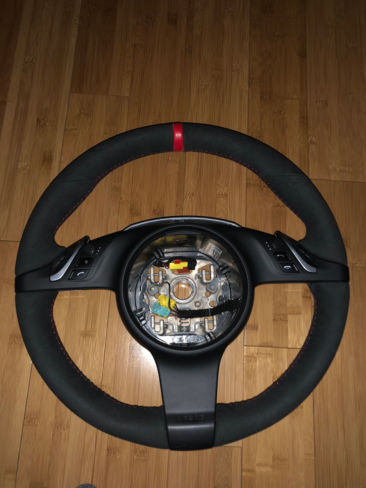 Interior/Upholstery - 997/991 Alcantara steering wheel PDK - Used - 2008 to 2016 Porsche 911 - Philadelphia, PA 19115, United States