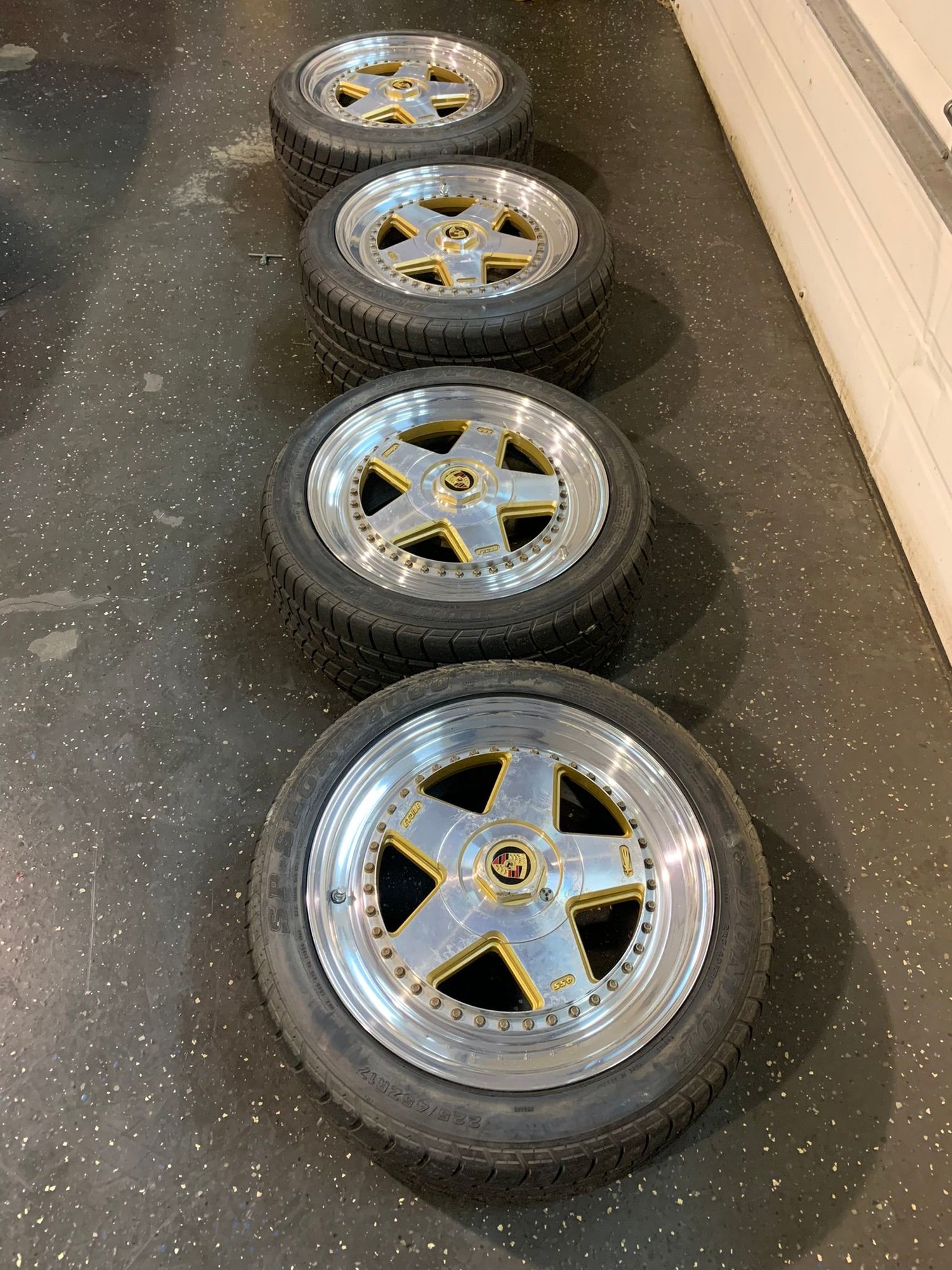EToile 17” wheels with center caps. Rennlist Porsche Discussion Forums