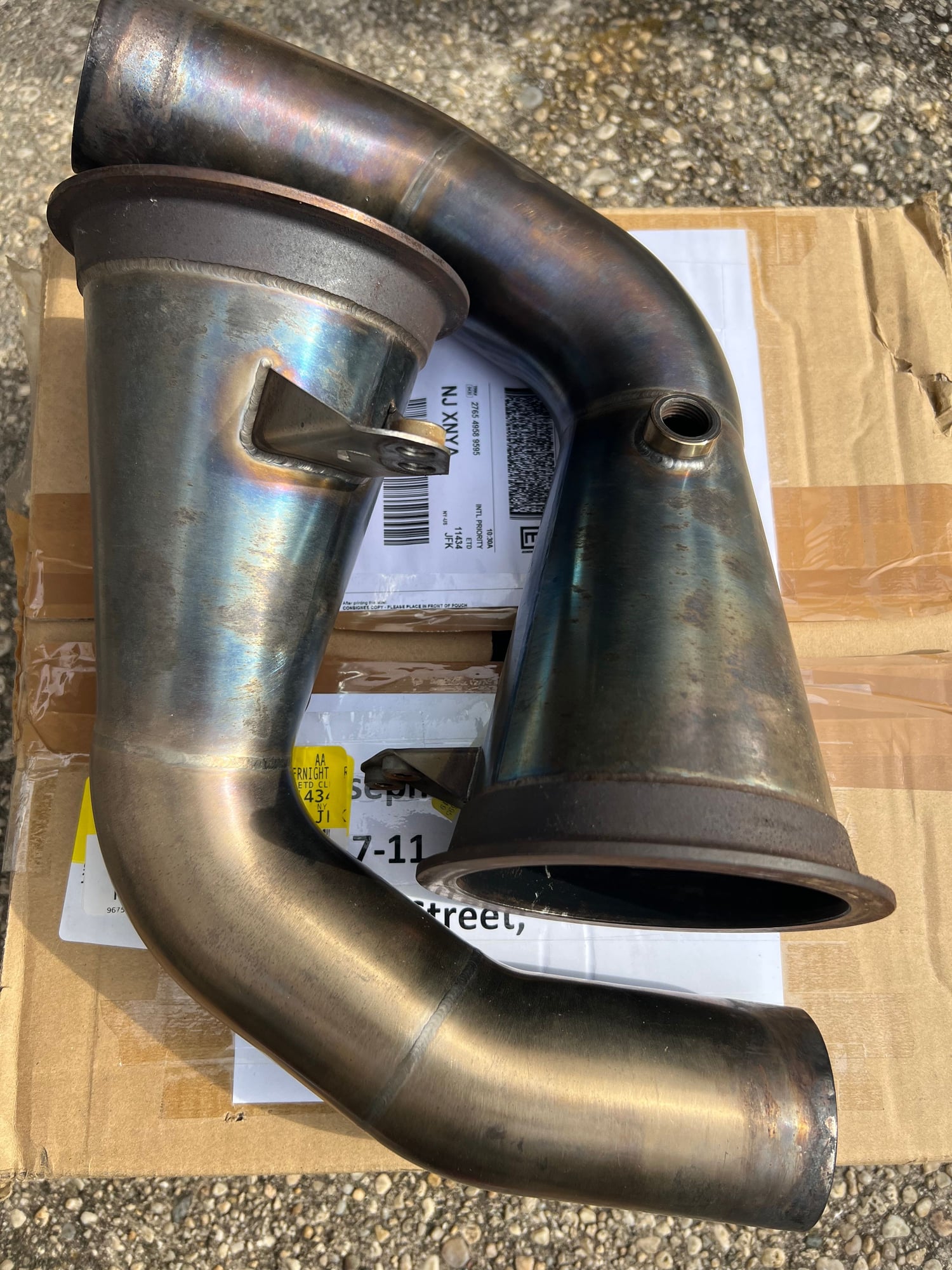 Engine - Exhaust - JCR Inconel Cat Deletes for 992 Turbo S/Carrera S/GTS - Used - 2020 to 2024 Porsche 911 - Queens, NY 11430, United States