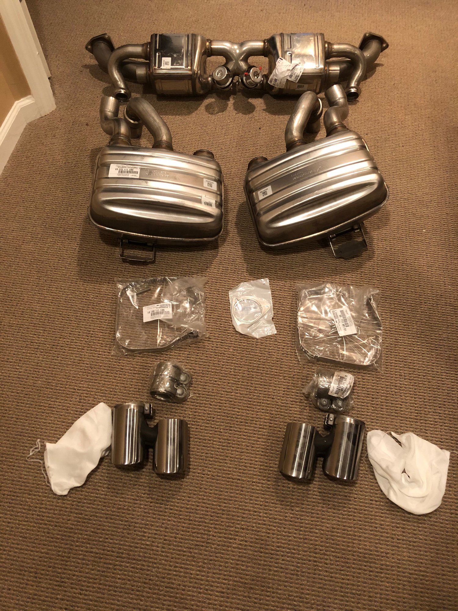 Engine - Exhaust - 991 3.4L Sport Exhaust (New) - New - 2012 to 2016 Porsche 911 - Washington Township, NJ 07853, United States