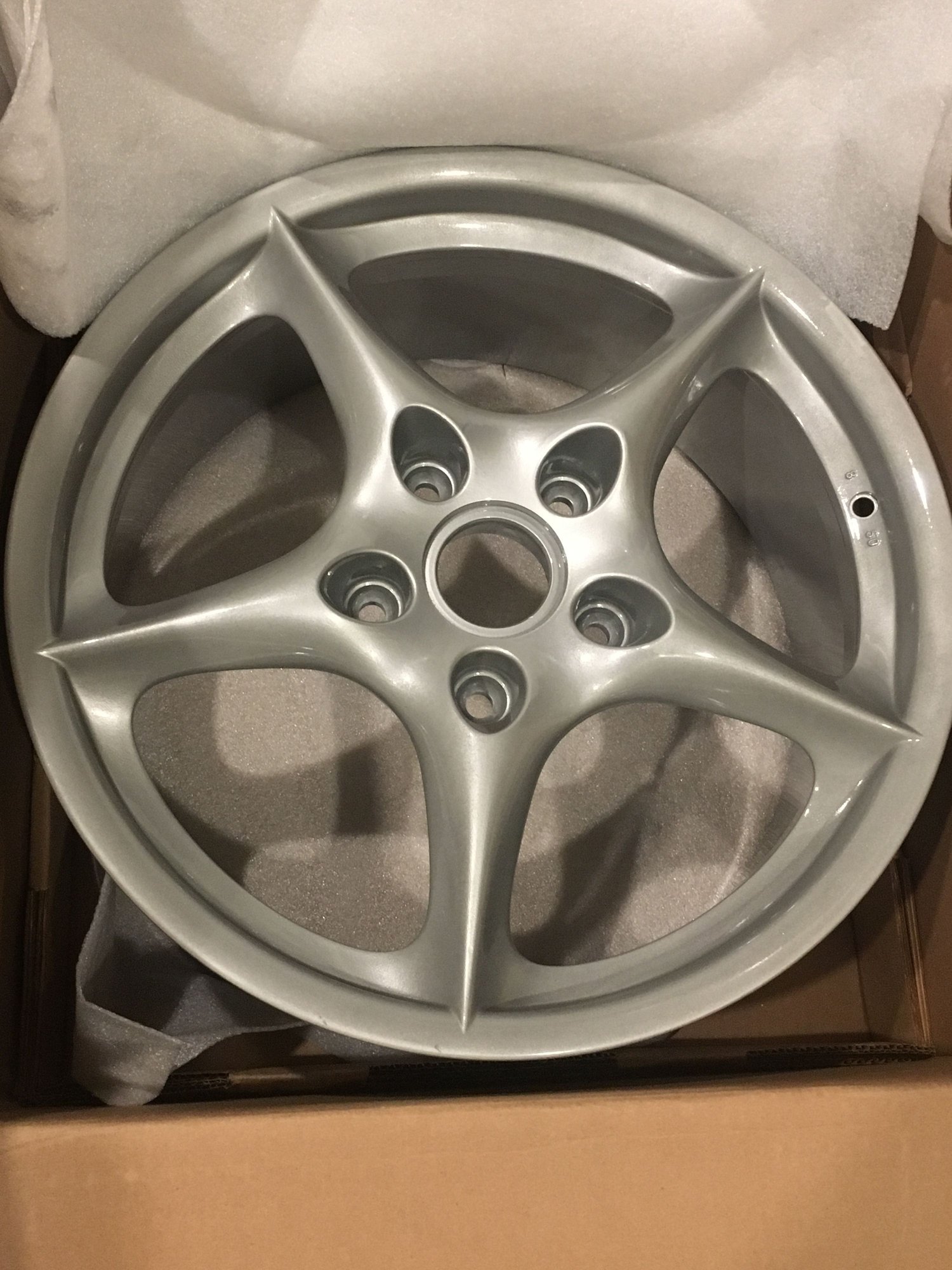 Wheels and Tires/Axles - Single Front MY-02 wheel.  Recently refinished.  8 ET 50.  18". - Used - 1995 to 2004 Porsche 911 - Chatham, NJ 07928, United States