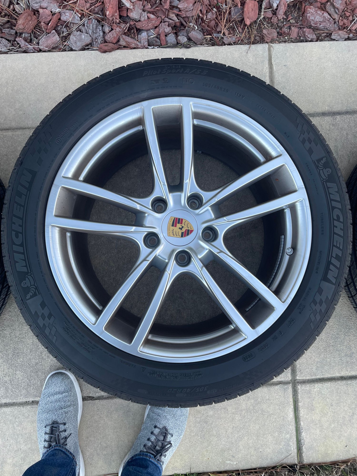 Wheels and Tires/Axles - 20” Cayenne Sport Wheels - Used - 2018 to 2022 Porsche Cayenne - Fayetteville, NC 28311, United States