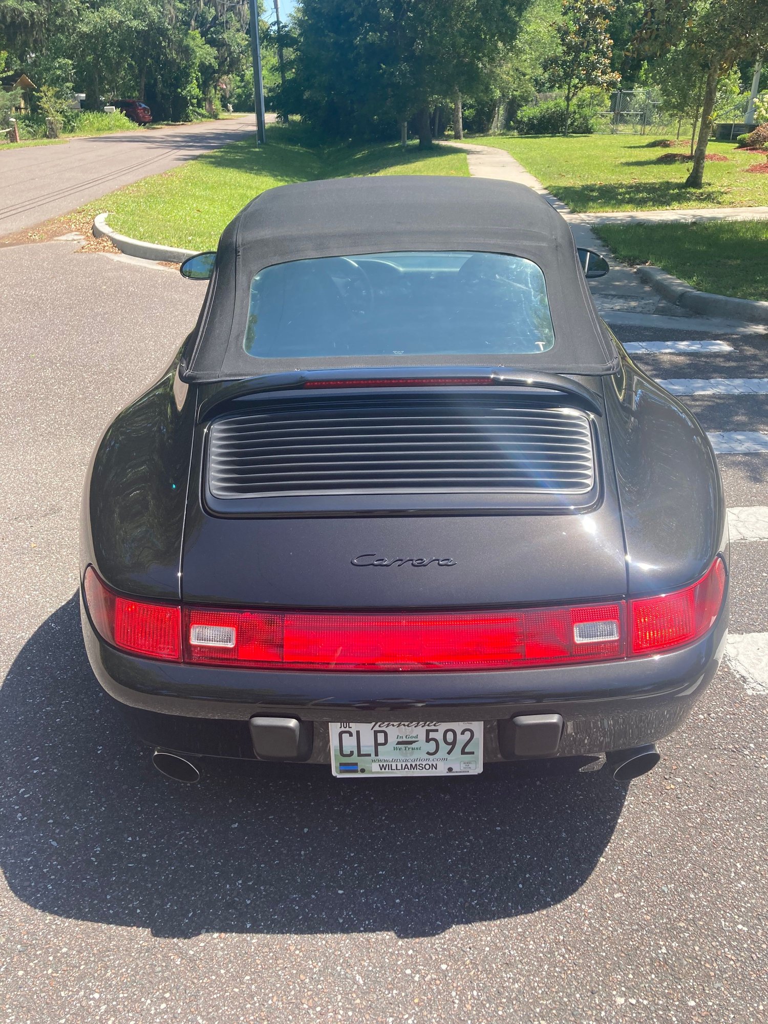 1997 Porsche 911 - 1997 Porsche 993 Cab - Used - VIN WP0CA2997VS341074 - 31,500 Miles - 6 cyl - 2WD - Manual - Convertible - Black - Amelia Island, FL 32034, United States