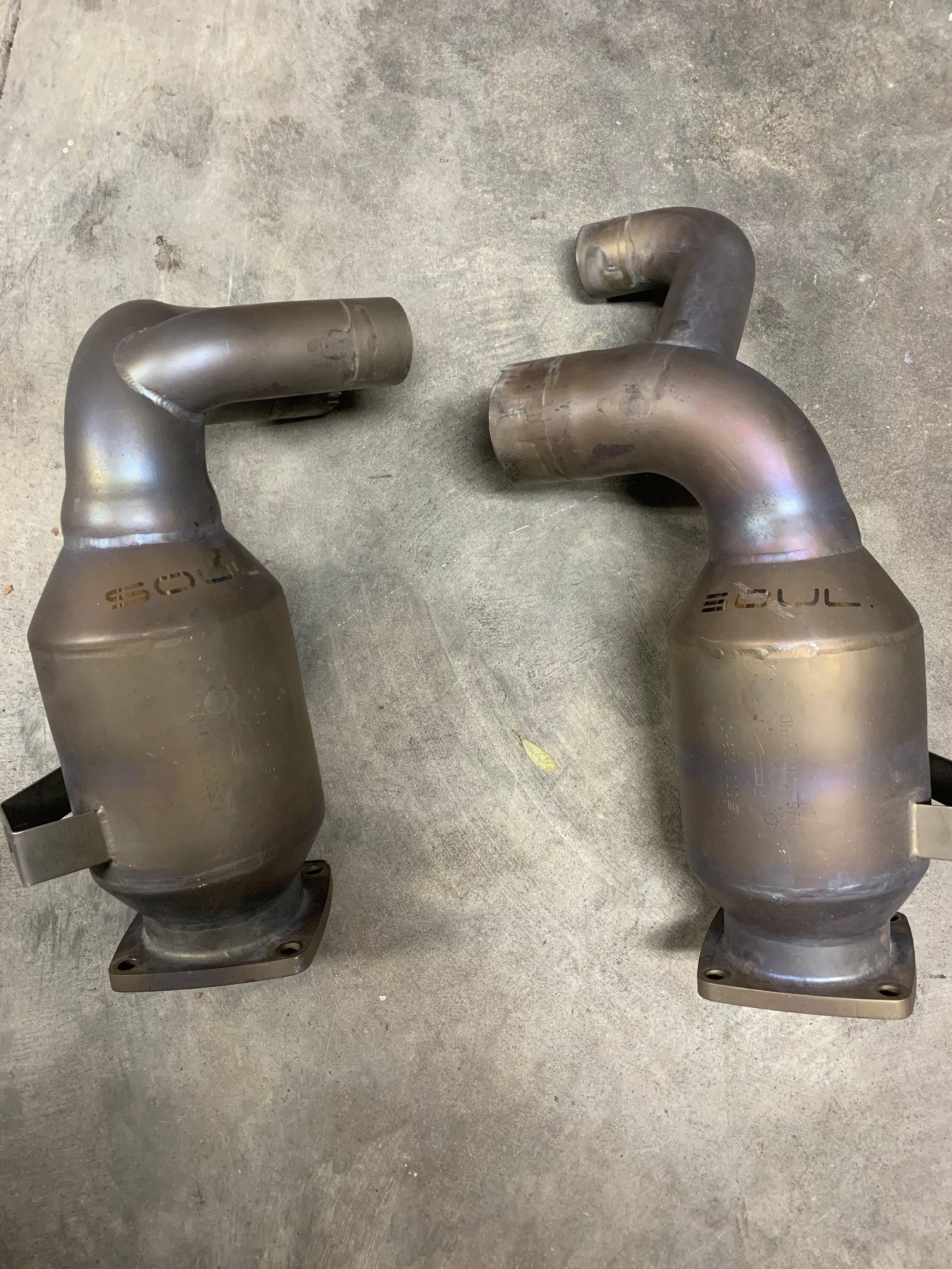 Engine - Exhaust - Soul 991.2 Sport Cats - Used - 2017 to 2019 Porsche 911 - Gainesville, FL 32608, United States