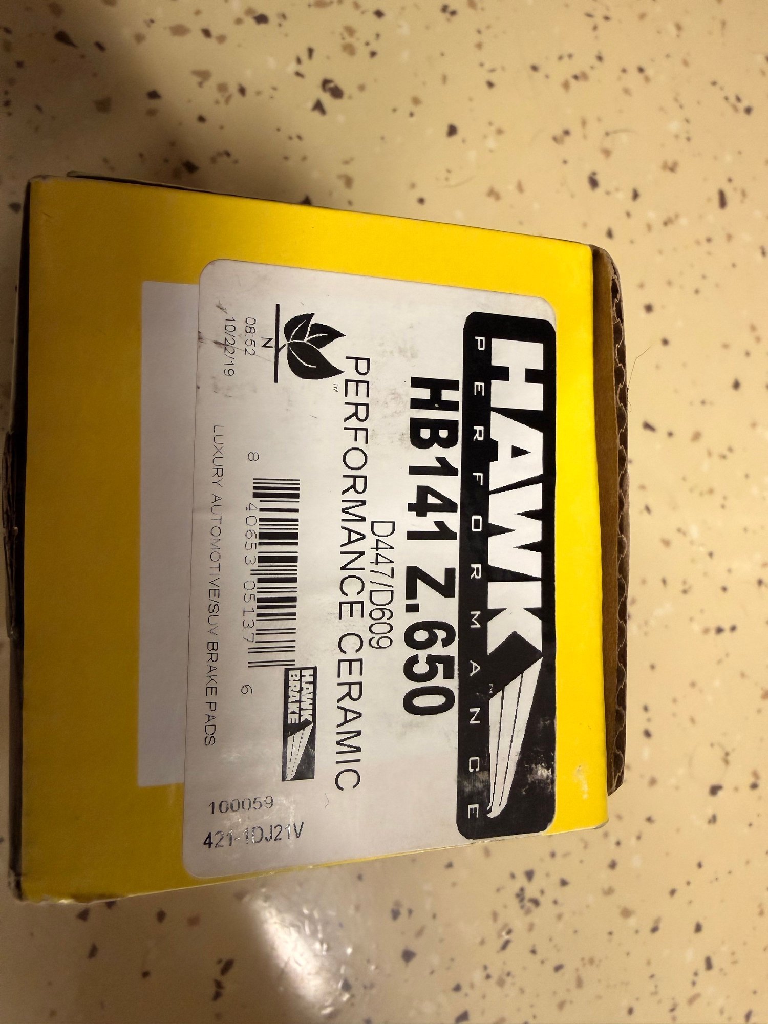 Brakes - 993 Front Brake Pads - Hawk Performance Ceramic - Used - 0  All Models - Newcastle, WA 98059, United States