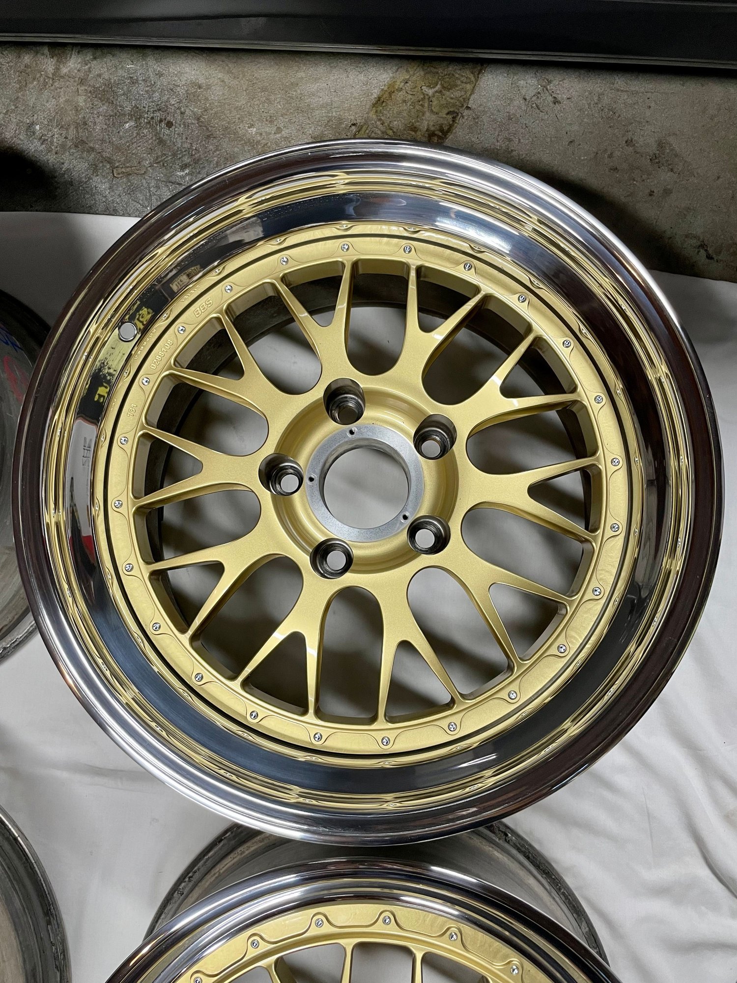 Accessories - Bbs e88s gold with polished lips - Used - All Years Porsche 911 - Redlands, CA 92373, United States