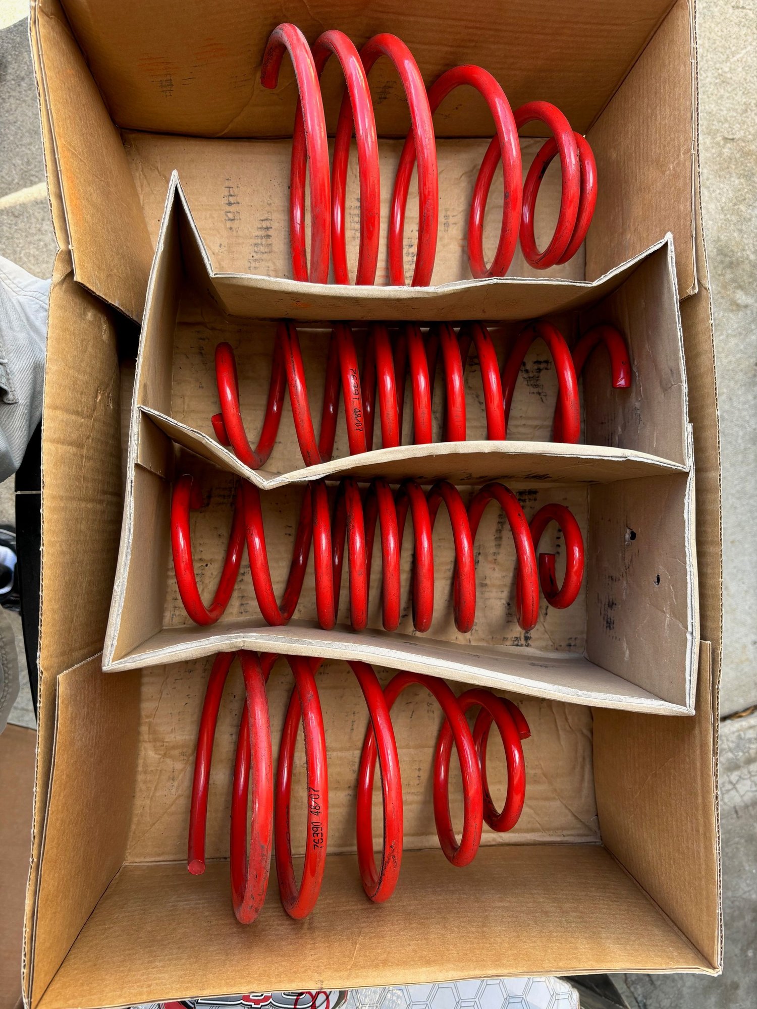 Miscellaneous - B&G lowering springs  2 set for 996.1-996.2 C-2 - Used - All Years  All Models - Fair Oaks, CA 95628, United States