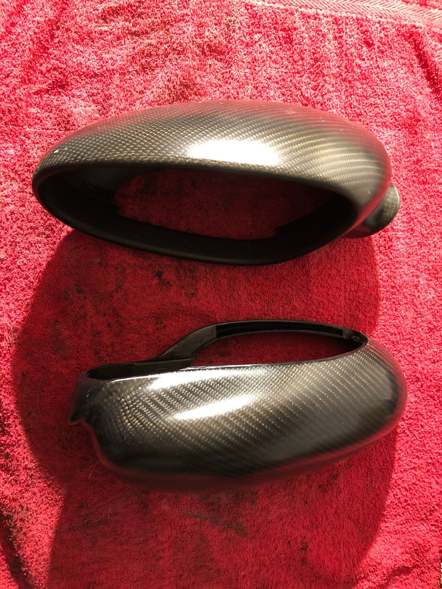 Accessories - Porsche 996 / 986 Carbon Rear Mirrors - Used - 1999 to 2006 Porsche 911 - Aachen, Germany
