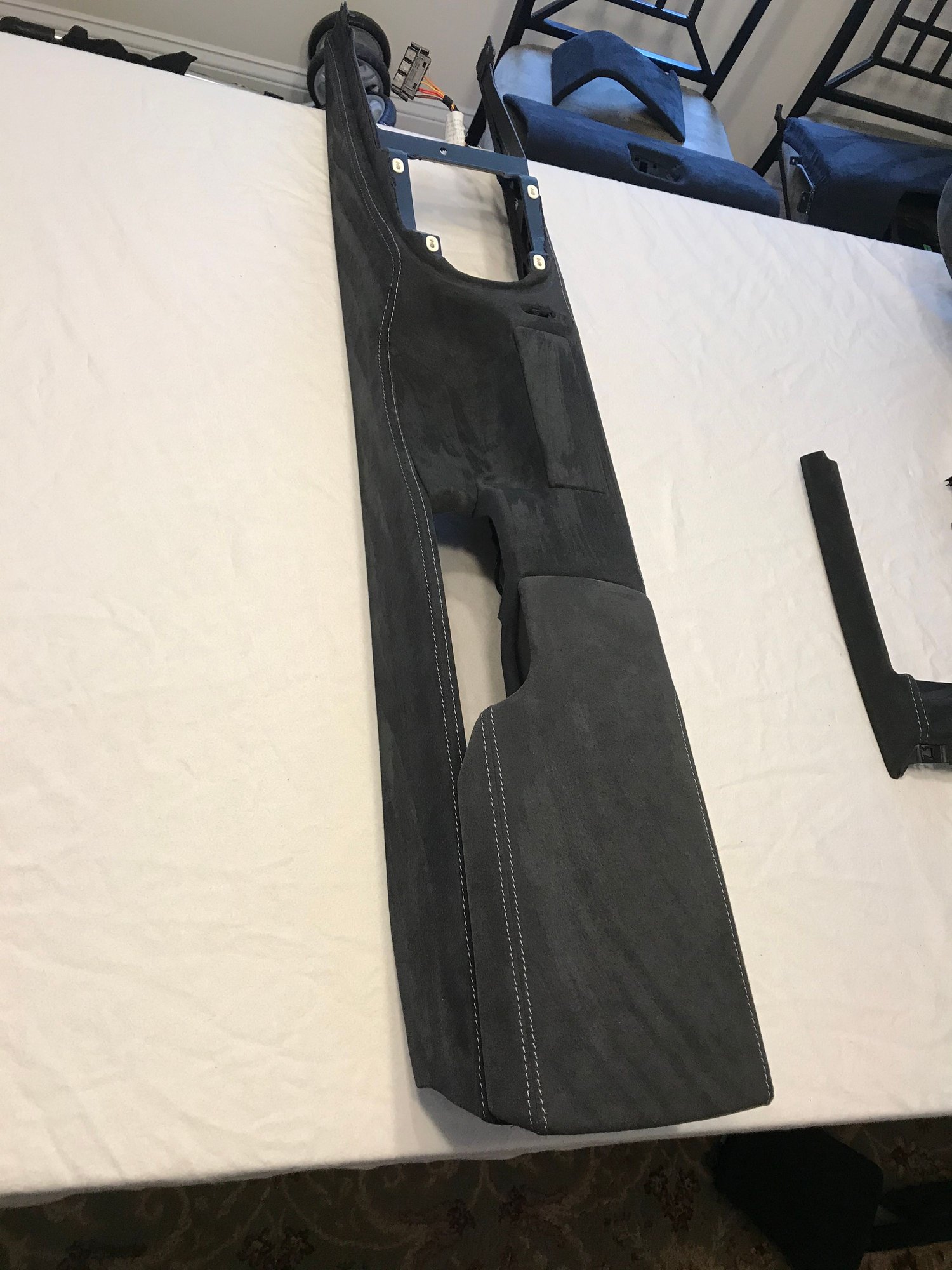 2009 Porsche Cayman - 987/997 Coupe Alcantara Center Console with Grey Stitching (w/ armrest lid) - Interior/Upholstery - $700 - Plymouth, Ma, MA 02360, United States