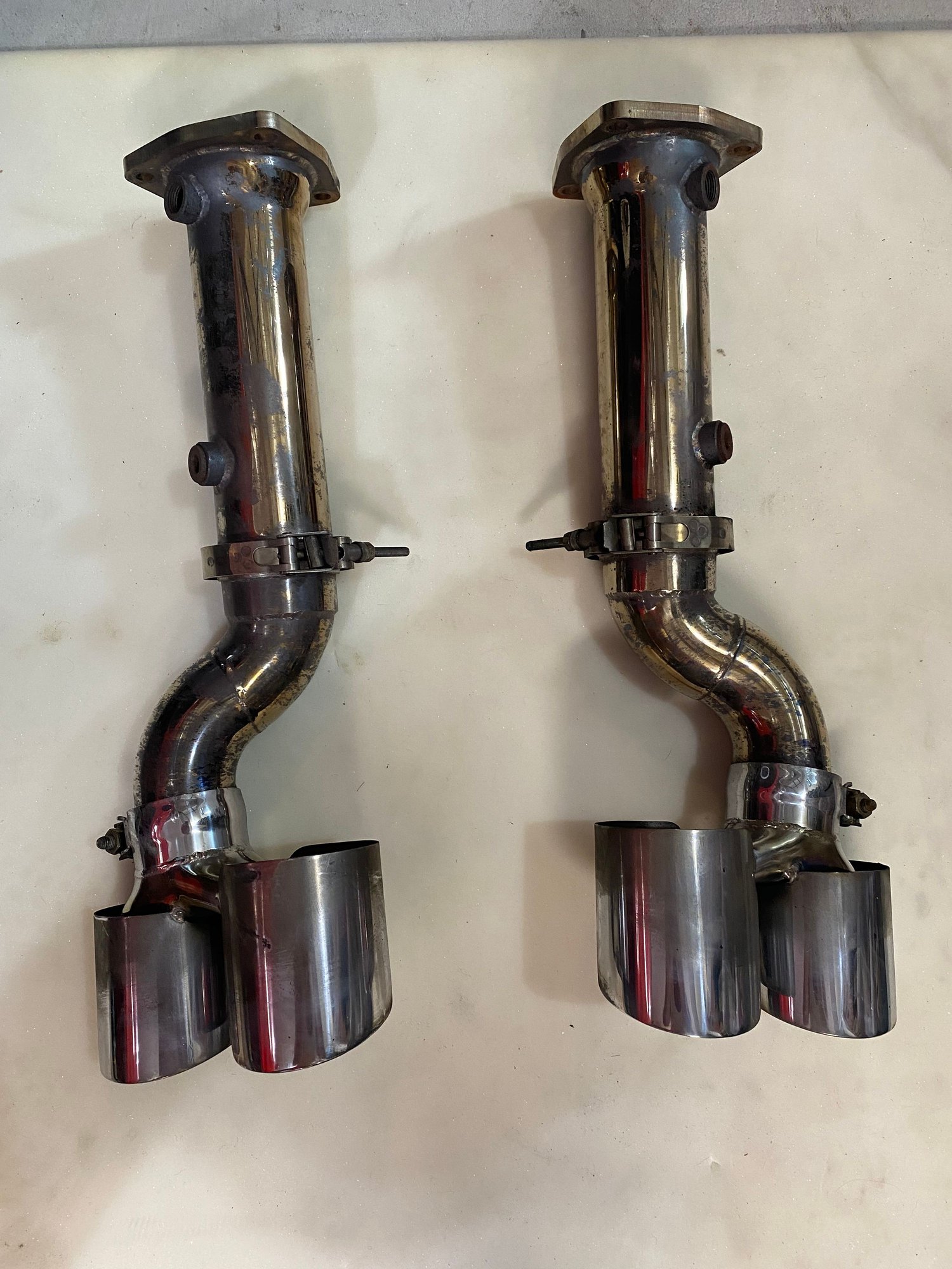 Engine - Exhaust - 997 turbo Fapspeed straight pipe exhaust muffler bypass - Used - 2007 to 2009 Porsche 911 - Belmar, NJ 07719, United States
