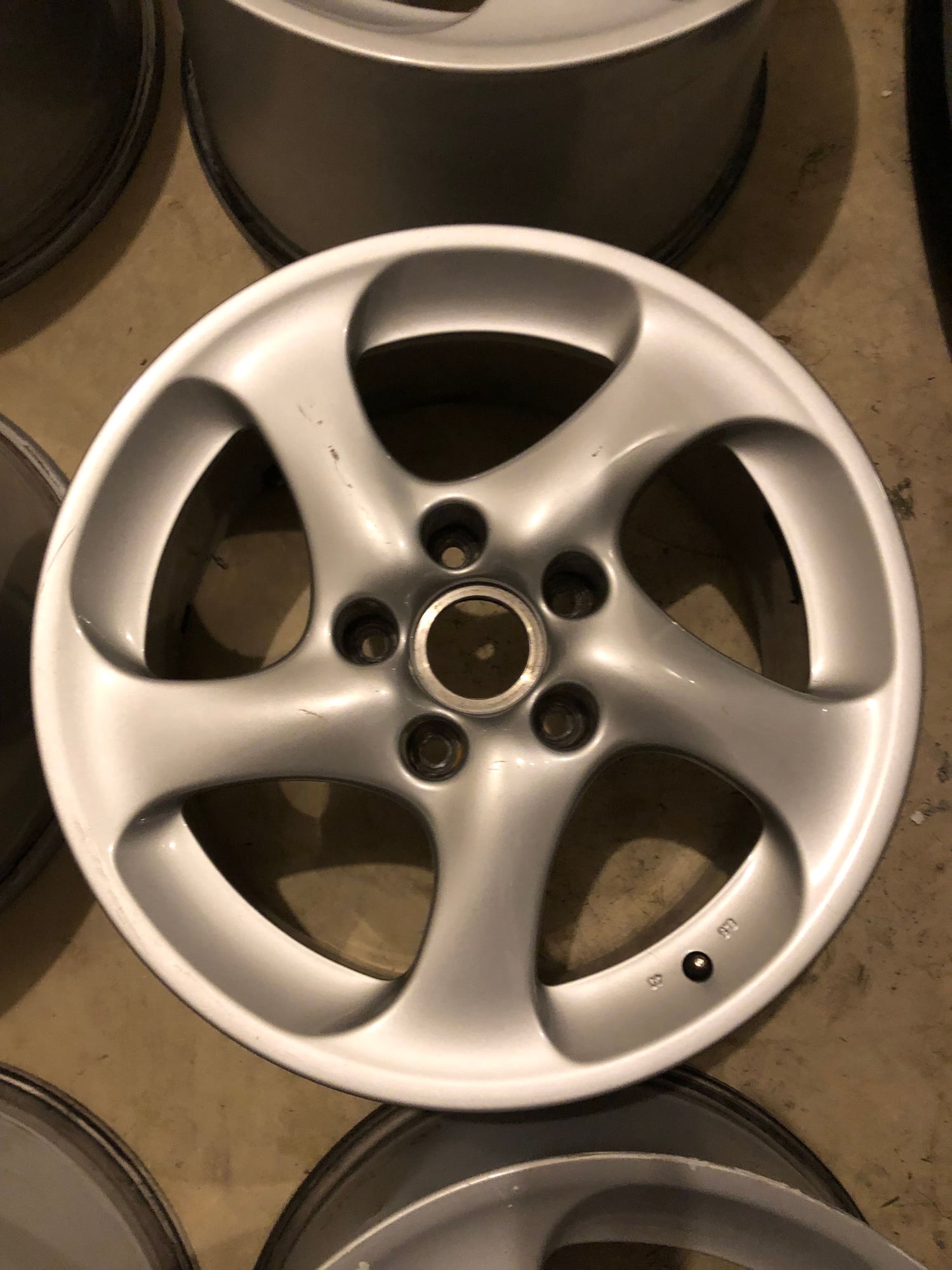 Wheels and Tires/Axles - 996 OEM GT2 Turbo Twist (Front - 18x8.5; Rear 12x12). RARE. - Used - 2001 to 2005 Porsche GT2 - 2001 to 2006 Porsche 911 - Stevensville, MD 21666, United States