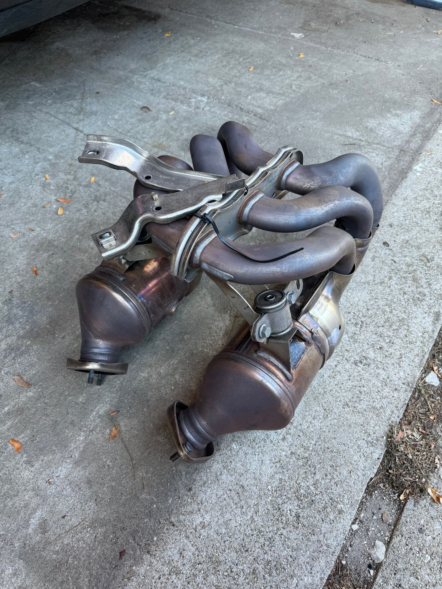 Engine - Exhaust - 981 GT4 OEM mufflers (30k mi) - Used - -1 to 2025  All Models - Chicago, IL 60642, United States