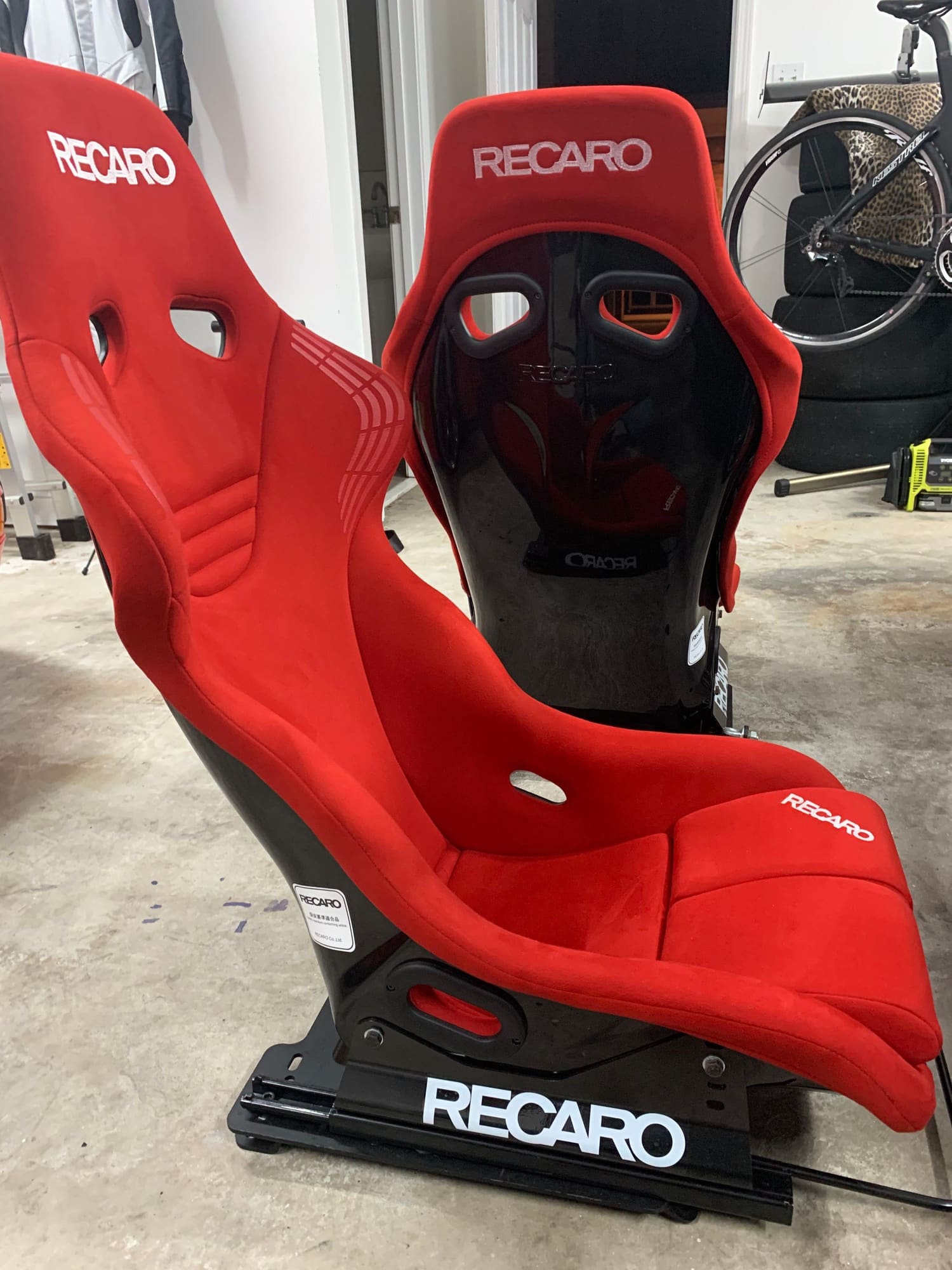 2015 Porsche GT3 - .Recaro RS-GS - Red Kamui (Left & Right side) - Accessories - $1,000 - New Orleans, LA 70002, United States